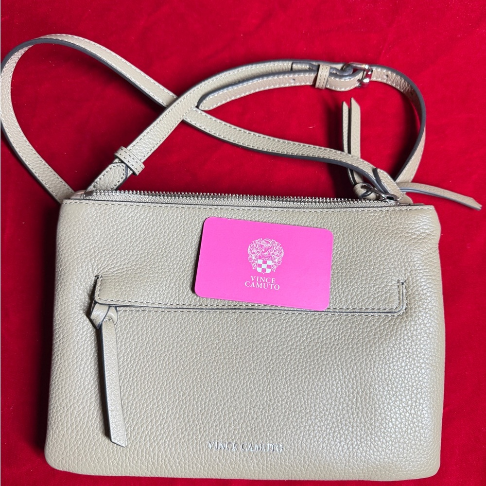 Vince Camuto Cream Crossbody Bag